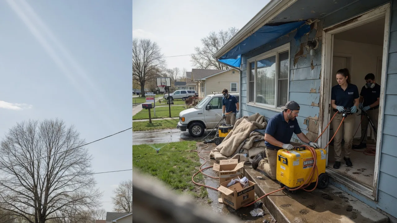 Basement Flood Cleanup in Glenburn, ND near me